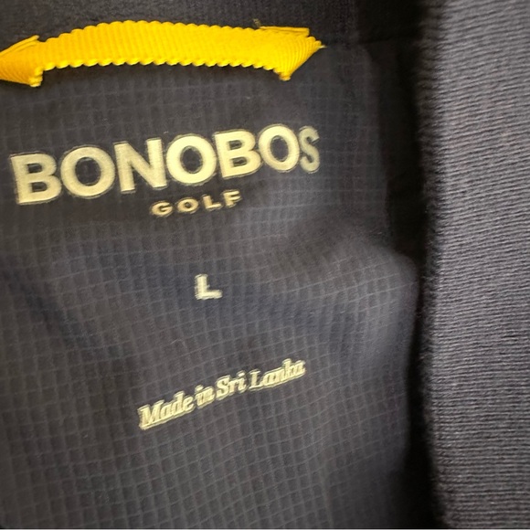 Bonobos Golf The Elements Vest Blue Channel Vest Size Large - Picture 8 of 9